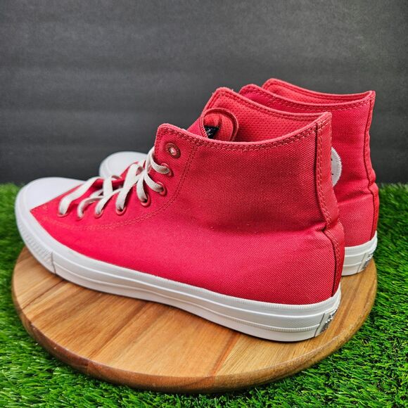Converse Chuck Taylor All Star II High Sneakers Mens 12 Red Canvas Lunarlon main image 8